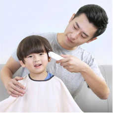 Машинка для стрижки Enchen Boost White Set + Пеньюар і ножниці