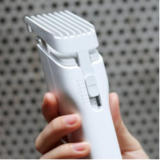 Машинка для стрижки Enchen Boost White Set + Пеньюар і ножниці