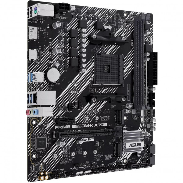 Материнська плата Asus Prime B550M-K ARGB Socket AM4