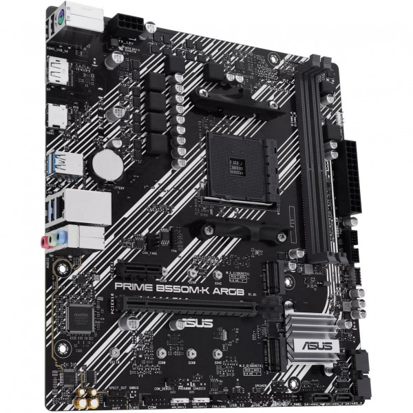 Материнська плата Asus Prime B550M-K ARGB Socket AM4