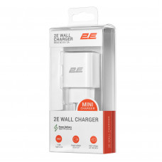 Мережевий зарядний пристрій 2E (1USB 3A) 25W White (2E-WC1USBC25W-W)