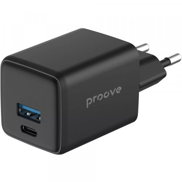 Мережевий зарядний пристрій Proove Pocket GaN Plus 25W Black (WCPG25111201)