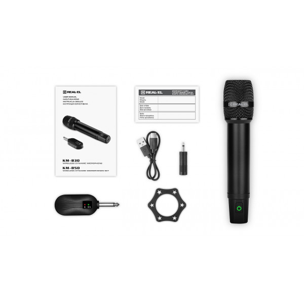 Мікрофон REAL-EL KM-830