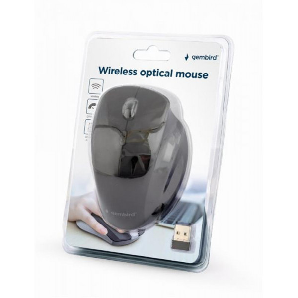 Миша бездротова Gembird MUSW-6B-02 Black