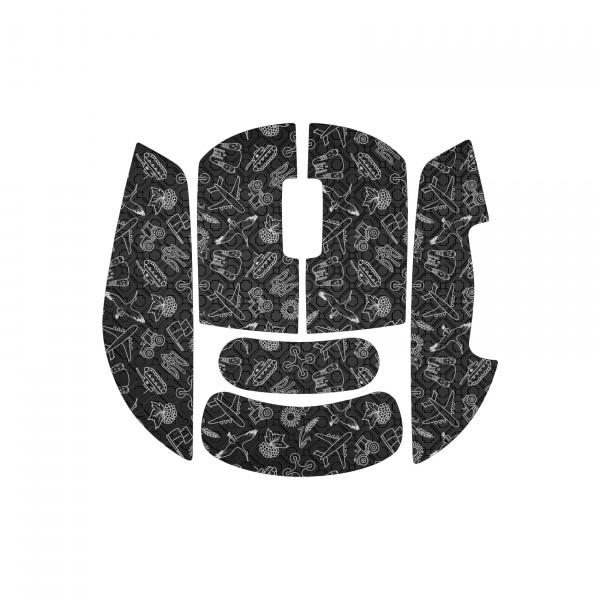 Миша бездротова Hator Quasar 2 Ultra 4K Wireless Black/Lilac (HTM570BL)