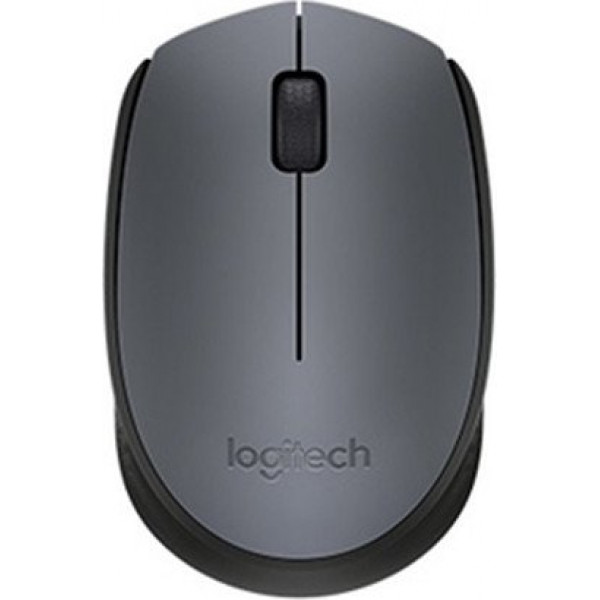 Миша бездротова Logitech M170 Grey/Black (910-004642)