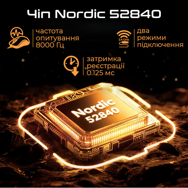 Миша бездротова RAWM ER21Pro Black