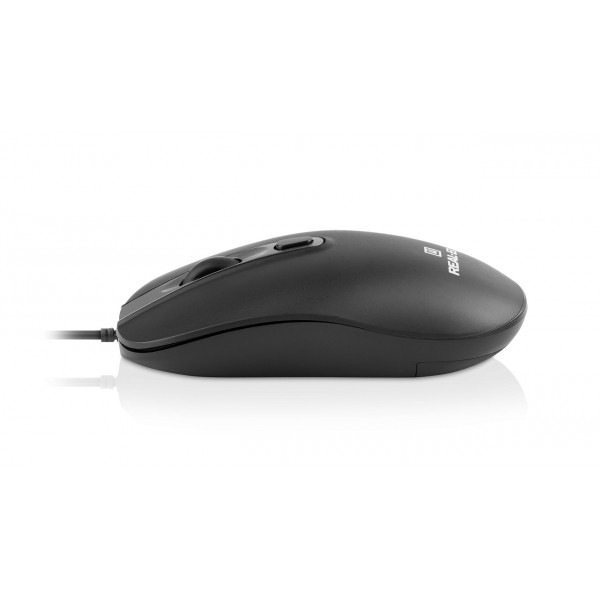 Миша REAL-EL RM-222 Black (EL123200040)