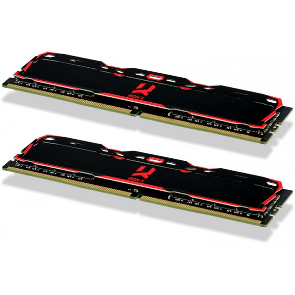 Модуль пам`ятi DDR4 2x16GB/3200 Goodram Iridium X Black (IR-X3200D464L16A/32GDC)