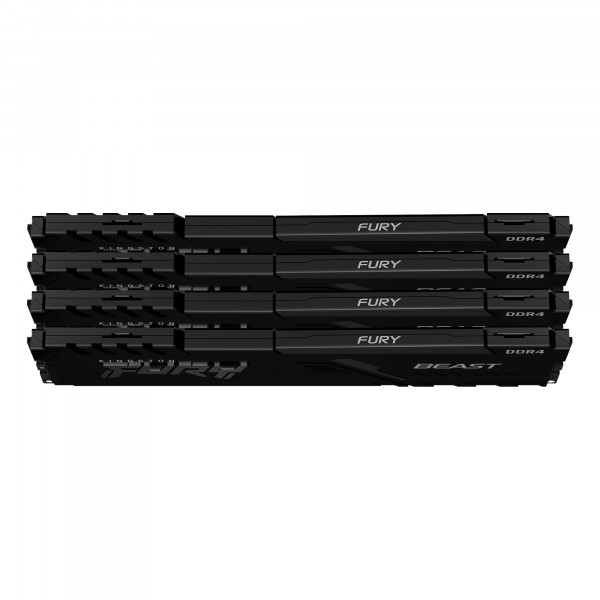 Модуль пам`ятi DDR4 4x32GB/3200 Kingston Fury Beast Black (KF432C16BBK4/128)