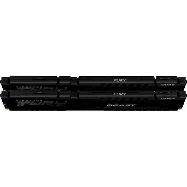 Модуль пам`яті DDR5 2x16GB/5200 Kingston Fury Beast Black (KF552C36BBEK2-32)