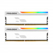 Модуль пам`ятi DDR5 2x16GB/6000 Prologix Onyx White RGB (PRO32GB6000YWR5K)