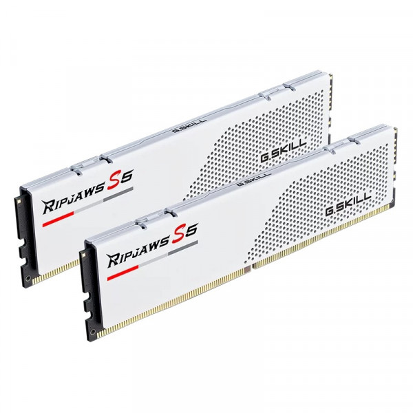 Модуль пам`ятi DDR5 2x16GB/6400 G.Skill Ripjaws S5 White (F5-6400J3648F16GX2-RS5W)