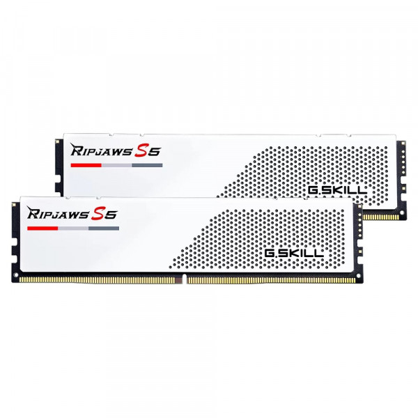 Модуль пам`ятi DDR5 2x16GB/6400 G.Skill Ripjaws S5 White (F5-6400J3648F16GX2-RS5W)