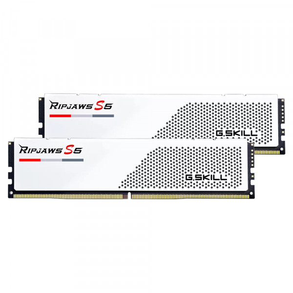 Модуль пам`ятi DDR5 2x32GB/5600 G.Skill Ripjaws S5 White (F5-5600J3636D32GX2-RS5W)