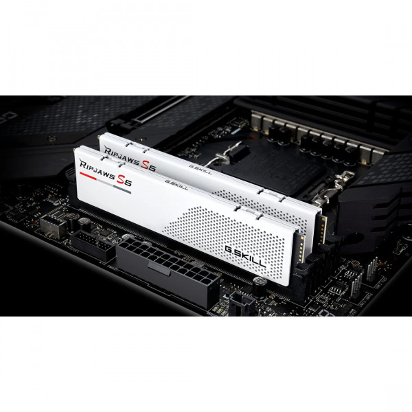 Модуль пам`ятi DDR5 2x32GB/5600 G.Skill Ripjaws S5 White (F5-5600J3636D32GX2-RS5W)