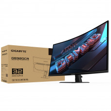 Монітор Gigabyte 31.5" GS32QCA VA Black Curved 180Hz