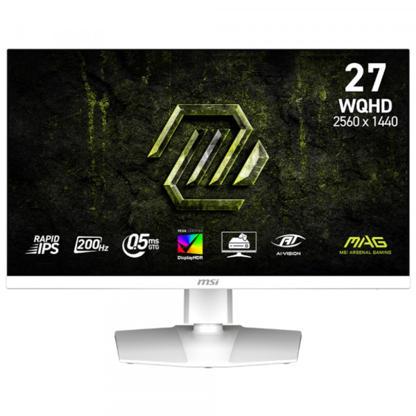 Монітор MSI 27" MAG 274QRFW E20 IPS White 200Hz