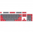 Набір кейкапів Dark Project PBT KS-42 ENG/UA/RU Black/Red (DP-KS-0042)