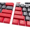 Набір кейкапів Dark Project PBT KS-42 ENG/UA/RU Black/Red (DP-KS-0042)