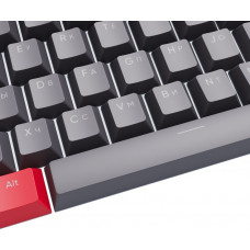 Набір кейкапів Dark Project PBT KS-42 ENG/UA/RU Black/Red (DP-KS-0042)