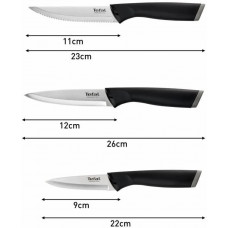 Набір ножів Tefal Essential 3 предмети (K2219455)