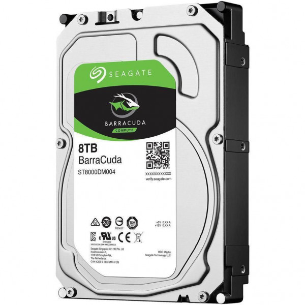 Накопичувач HDD SATA 8.0TB Seagate BarraCuda 256MB (ST8000DM004) Refurbished
