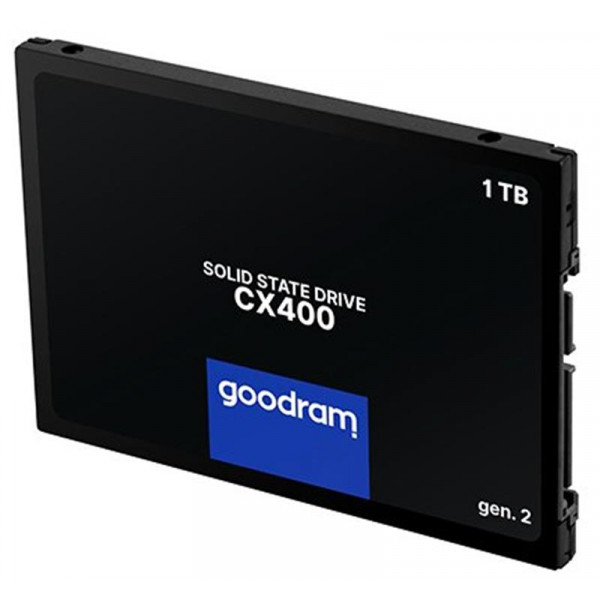 Накопичувач SSD 1ТB Goodram CX400 Gen.2 2.5" SATAIII 3D TLC (SSDPR-CX400-01T-G2)