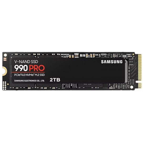 Накопичувач SSD 2ТB Samsung 990 PRO M.2 2280 PCIe 4.0 x4 NVMe V-NAND MLC (MZ-V9P2T0BW)