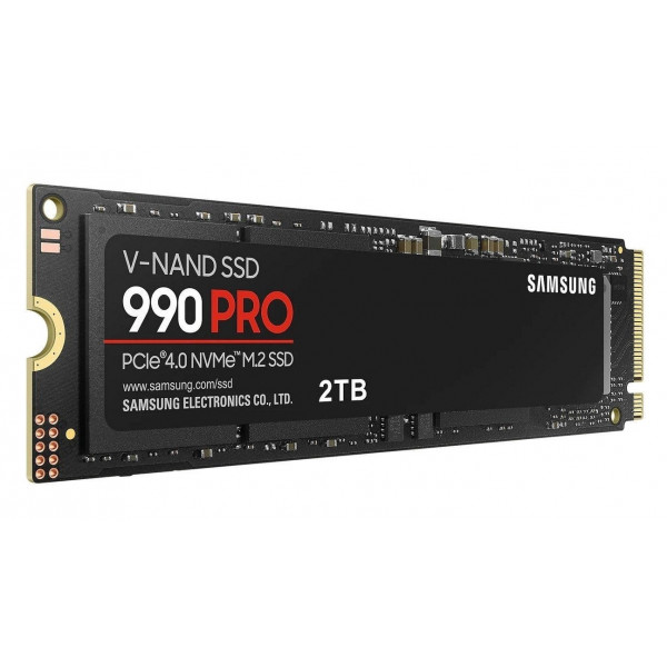 Накопичувач SSD 2ТB Samsung 990 PRO M.2 2280 PCIe 4.0 x4 NVMe V-NAND MLC (MZ-V9P2T0BW)
