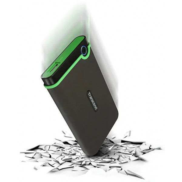 Накопичувач зовнiшнiй HDD 2.5" USB 1.0TB Transcend StoreJet 25M3 Iron Gray Slim (TS1TSJ25M3S)