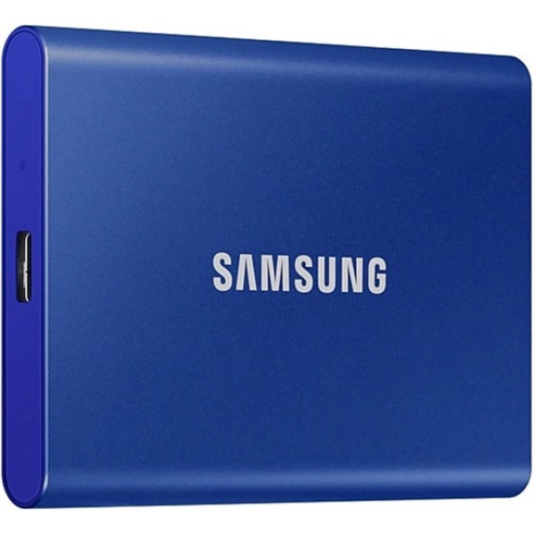 Накопичувач зовнішній SSD 2.5" USB 1.0TB Samsung T7 Indigo Blue (MU-PC1T0H/WW)