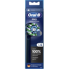 Насадка для зубної електрощітки Braun Oral-B Pro Cross Action Black EB50BRX (4 шт)