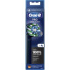 Насадка для зубної електрощітки Braun Oral-B Pro Cross Action Black EB50BRX (4 шт)