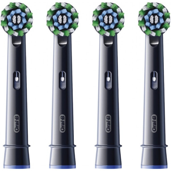 Насадка для зубної електрощітки Braun Oral-B Pro Cross Action Black EB50BRX (4 шт)