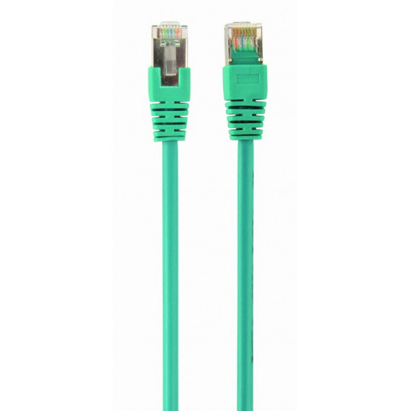 Патч-корд Cablexpert (PP6-3M/G) FTP, cat.6, літий, 50u "штекер із засувкою, 3 м, зелений