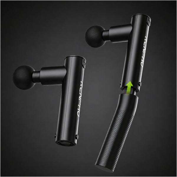 Перкусійний масажер RENPHO Extend Black (R-C004-BK)