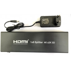 Розгалужувач (спліттер) Atcom (AT7688) HDMI 8 портів, підтримка UHD 4K