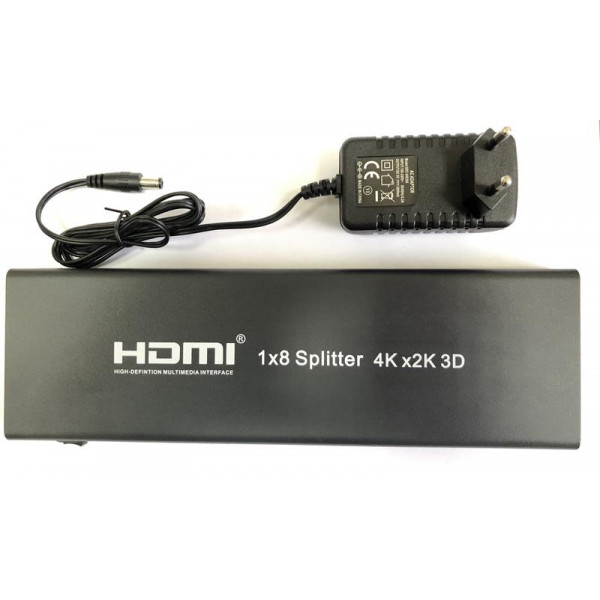 Розгалужувач (спліттер) Atcom (AT7688) HDMI 8 портів, підтримка UHD 4K