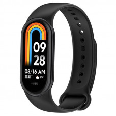 Силіконовий ремінець BeCover для Xiaomi Mi Smart Band 8 Black (709376)