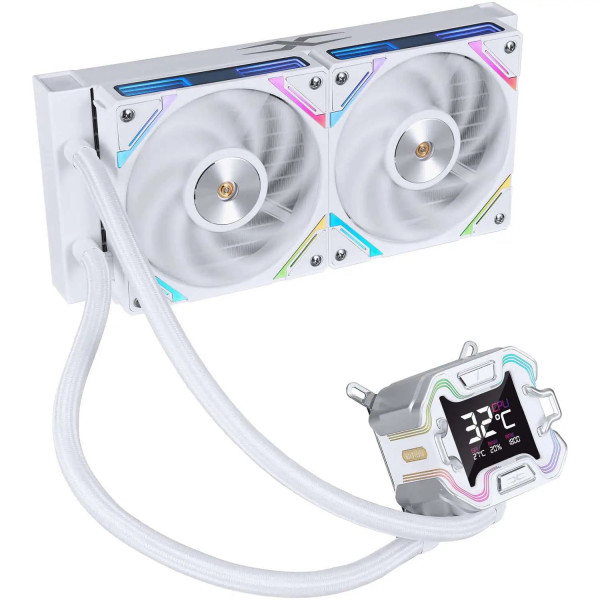 Система водяного охолодження 1stPlayer X-240E White
