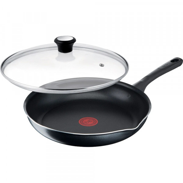 Сковорода з кришкою Tefal Day by Day 24 см (B5580423UA)