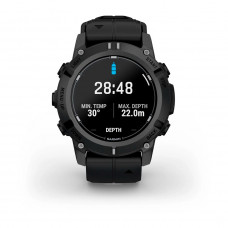 Смарт-годинник Garmin Descent G2 Black with Black Silicone (010-02986-13)