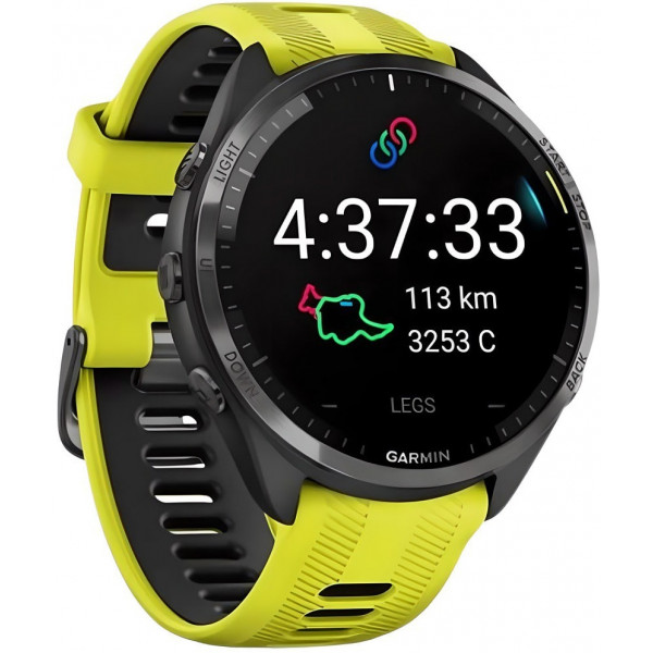 Смарт-годинник Garmin Forerunner 965 Black (010-02809-12)