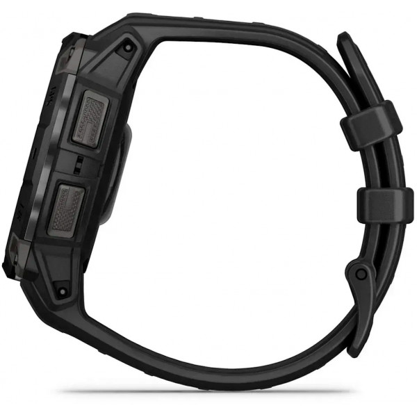 Смарт-годинник Garmin Instinct 3 45mm AMOLED Black with Black Silicone Band (010-02936-40)