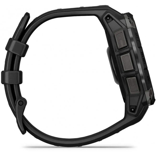 Смарт-годинник Garmin Instinct 3 45mm AMOLED Black with Black Silicone Band (010-02936-40)