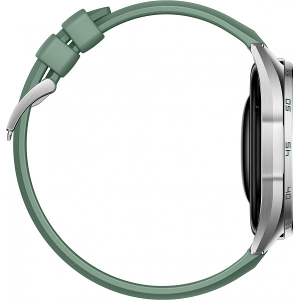 Смарт-годинник Huawei Watch GT 6 46mm Steel with Green Woven Strap (55020FTV)