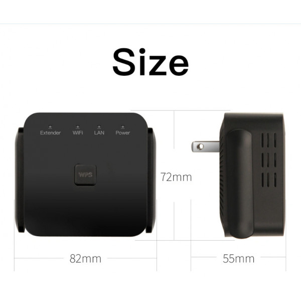 Точка доступу Fenvi Pro 300M Wi-Fi Repeater 2.4Ghz Network Expander