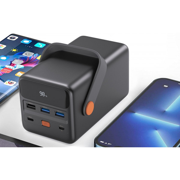 Універсальна мобільна батарея Choetech B664 50000mAh Black (B664-CCBE)