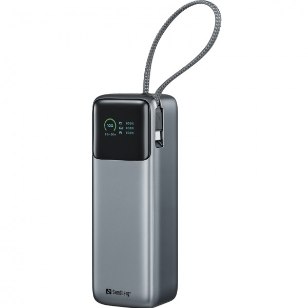 Універсальна мобільна батарея Sandberg All-in1 27000mAh PD 240W Grey (421-31)